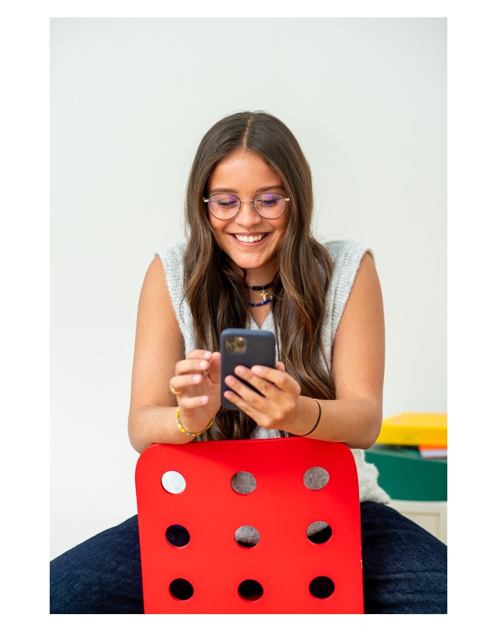 Romeo Silver Black- Screen Protect glasses