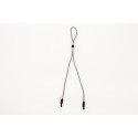 Cordão para óculos de nylon – Cinzento