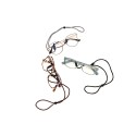 Cordão para óculos de nylon – Cinzento