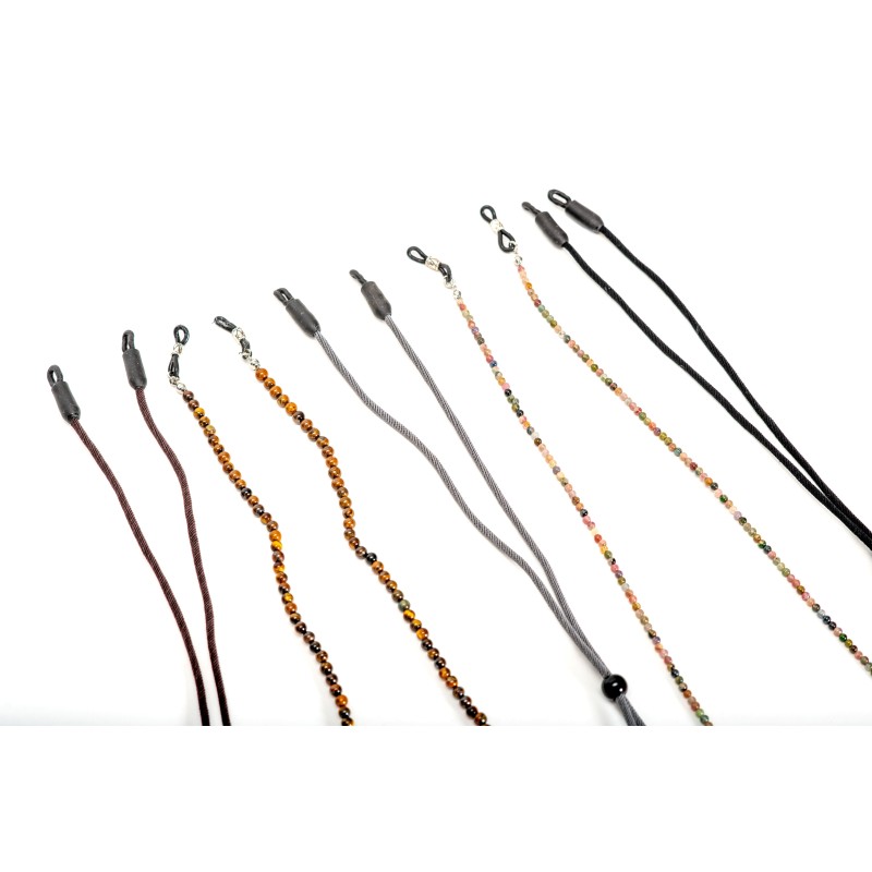 Cordão para óculos de nylon – Cinzento